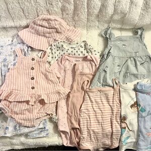 Beachy Pink and Blue 18M Bundle